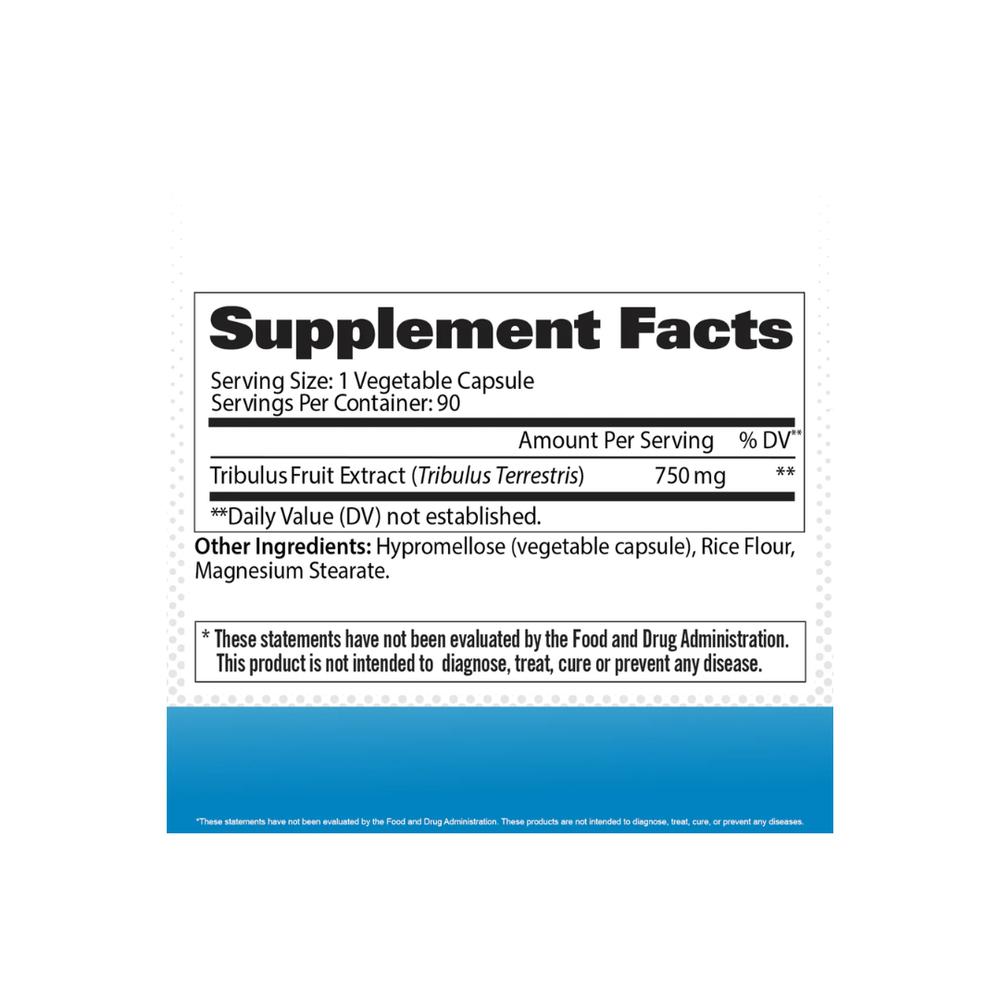 Foto 3 pulgar | Suplemento Gat Sport Tribulus 750 Mg 90 Cápsulas