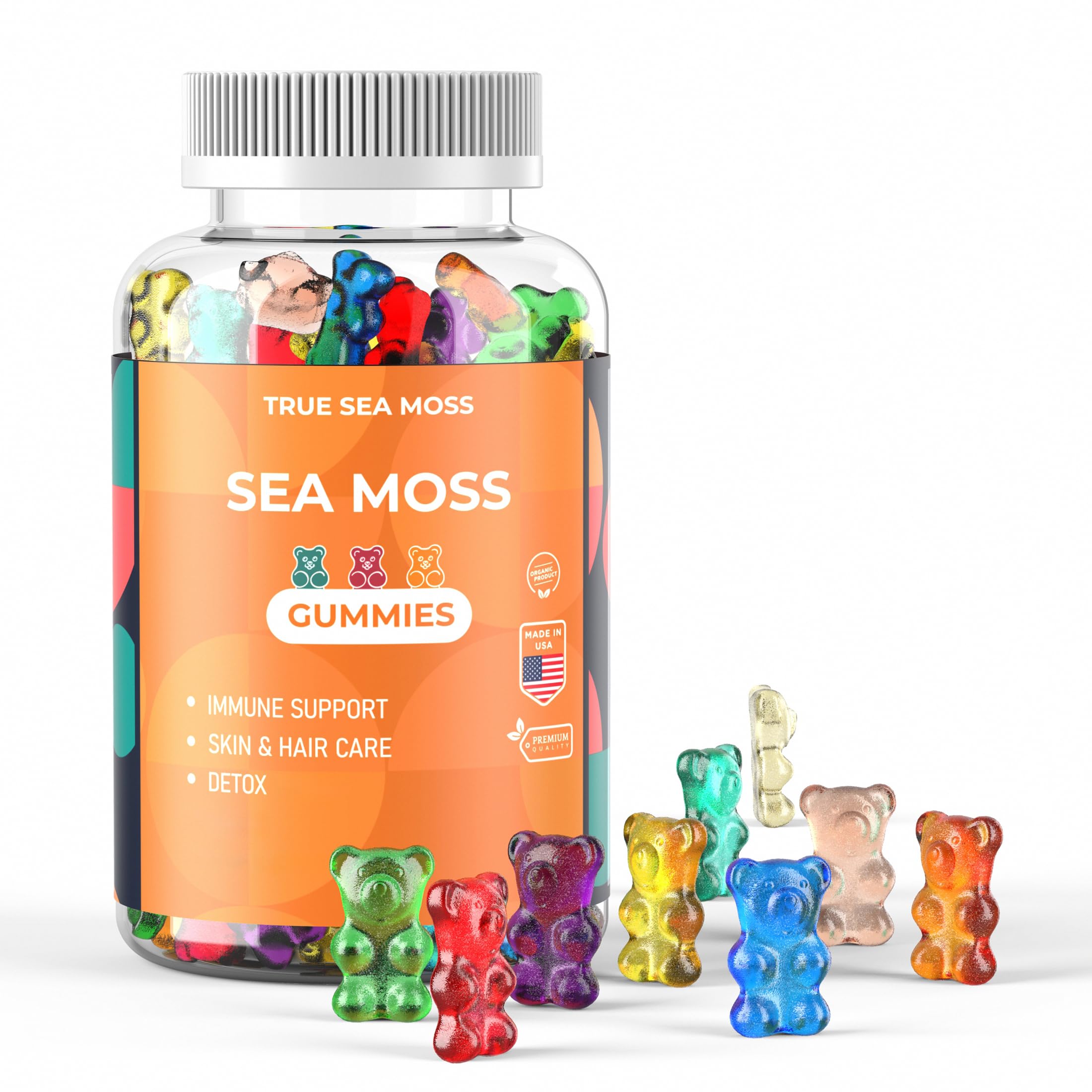 Foto 2 pulgar | Gomitas Sea Moss Trueseamoss Con Musgo Marino Irlandés Para Adultos Y Niños - Venta Internacional.
