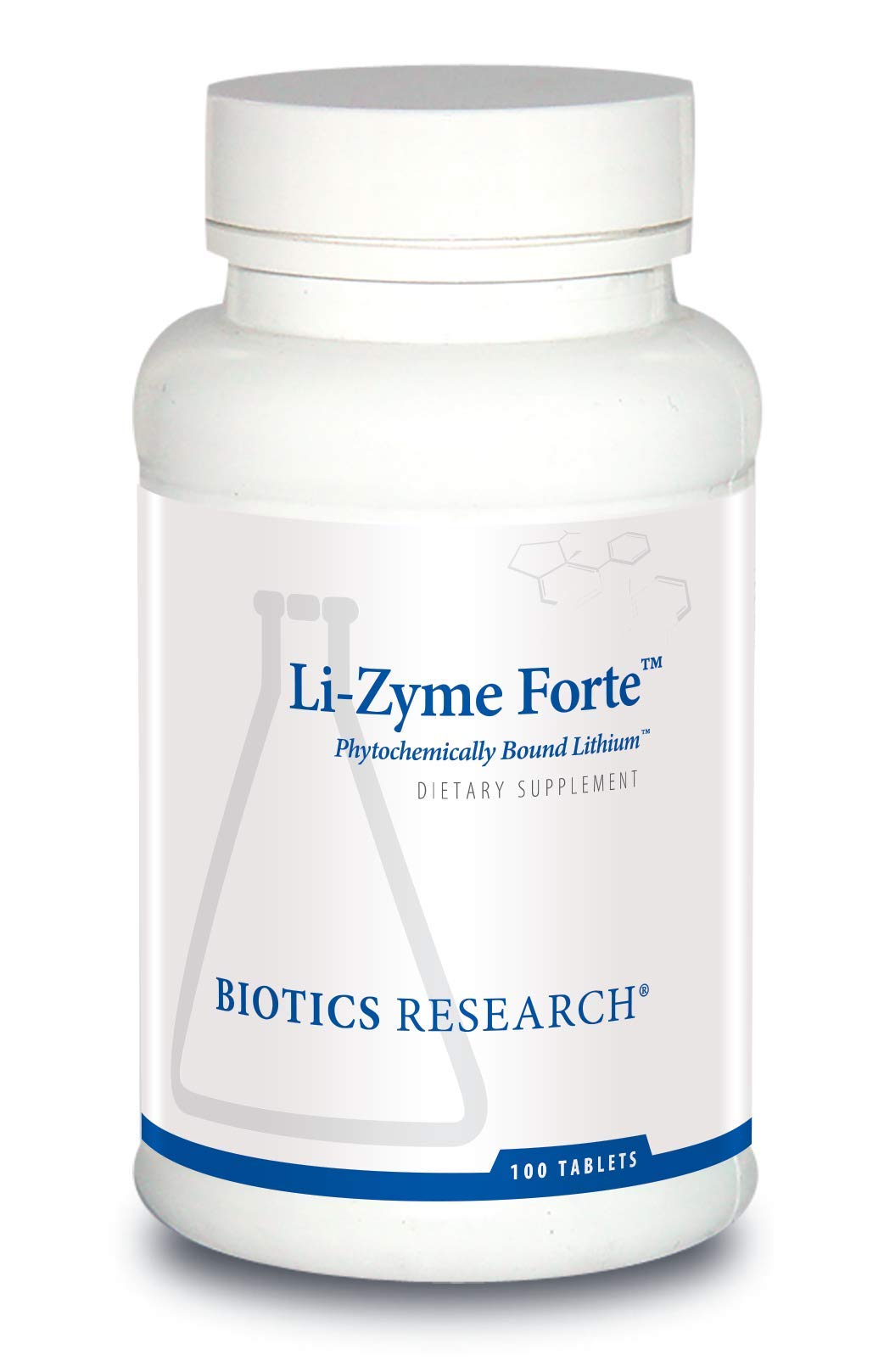Foto 2 pulgar | Suplemento Biotics Research Li Zyme Forte Con Litio 100 Comprimidos - Venta Internacional.