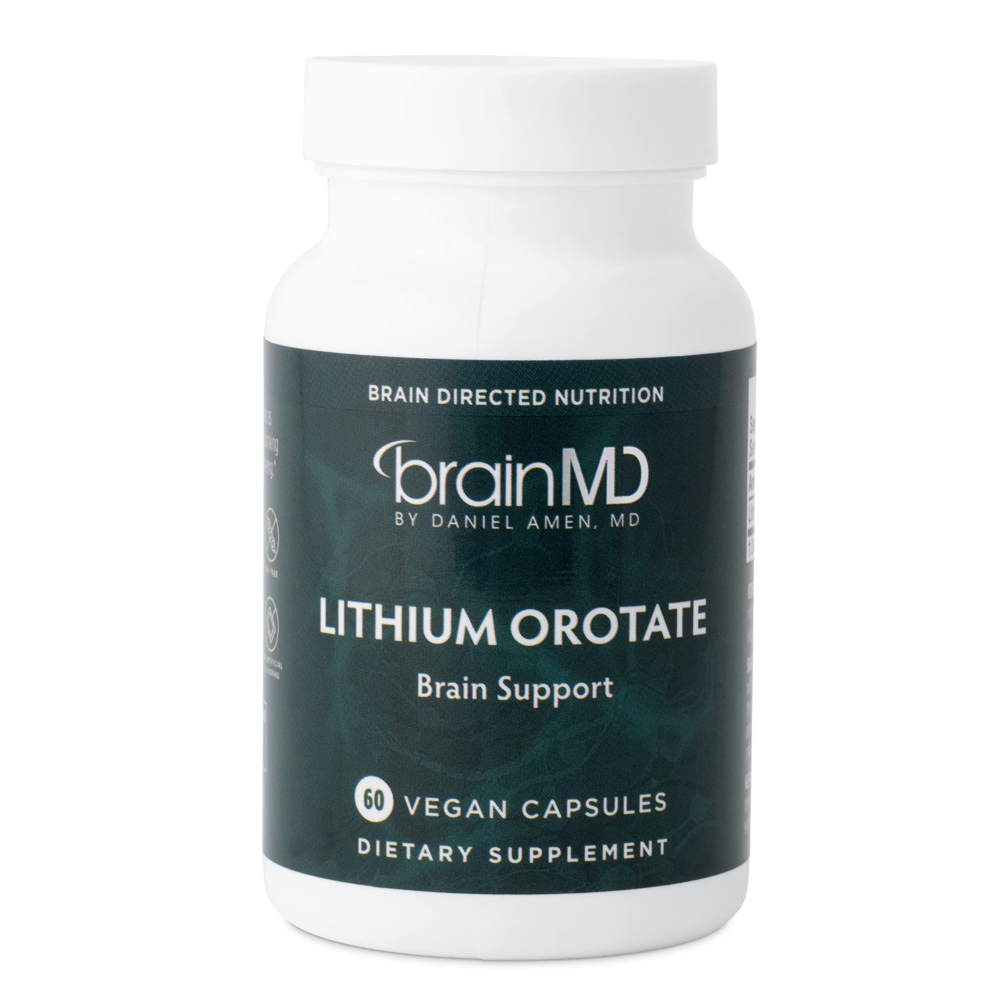 Foto 1 | Suplemento Brainmd Dr Amen Brainmd Orotato De Litio 60 Cápsulas - Venta Internacional.