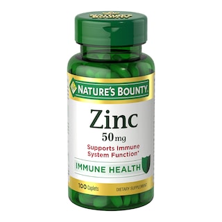 Foto 1 | Suplemento Dietético Nature's Bounty Zinc 50 mg Comprimidos 100 Unidades - Venta Internacional