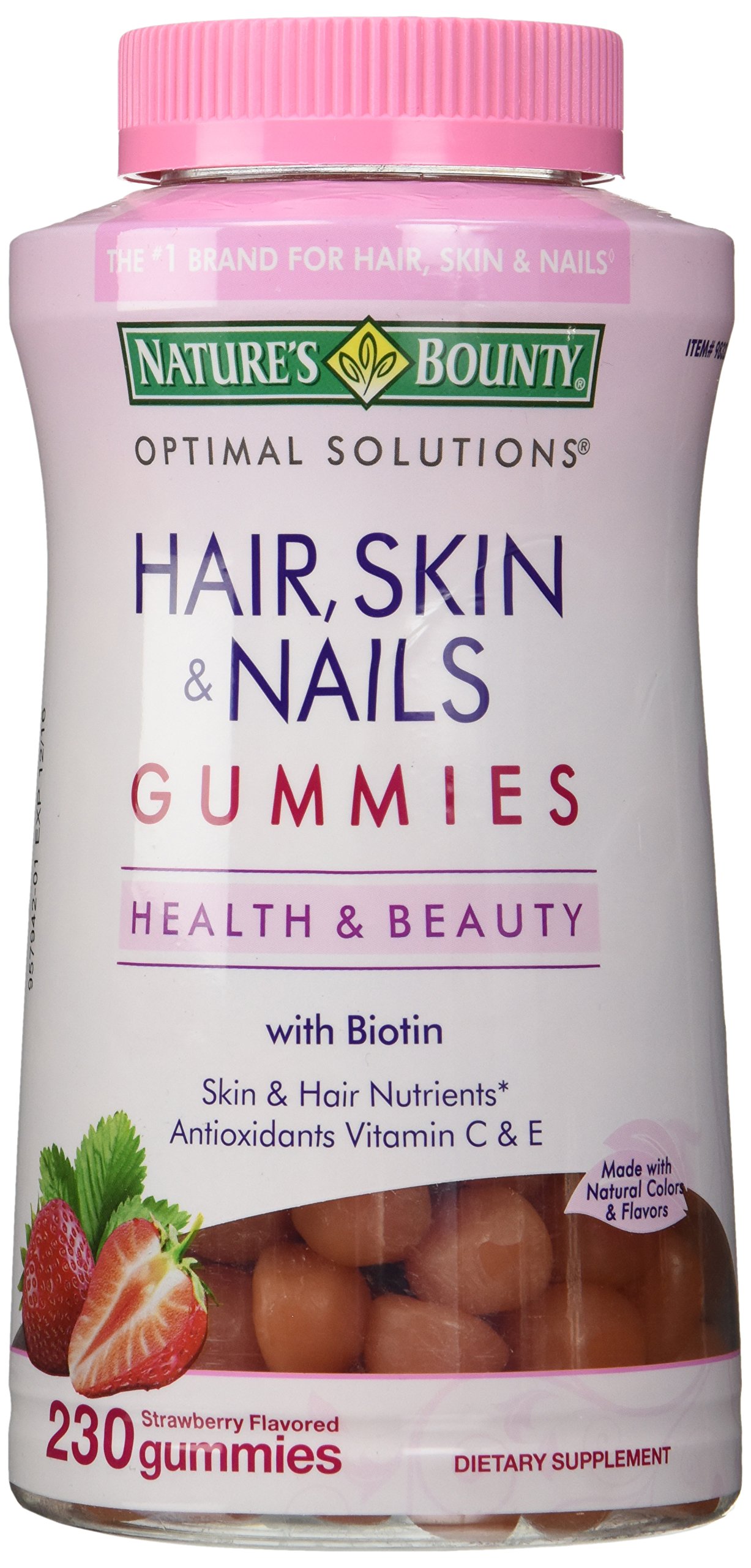 Foto 2 pulgar | Gomitas Nature's Bounty Hair, Skin & Nails con Biotina y Vitaminas para Cabello/Piel y Uñas 230 Unidades  - Vent