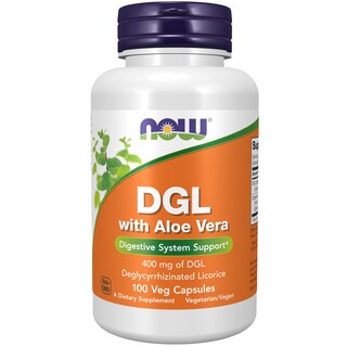 Foto 1 | Complemente Now Foods Dgl con 100 Cápsulas Vegetales de Aloe Vera - Venta Internacional