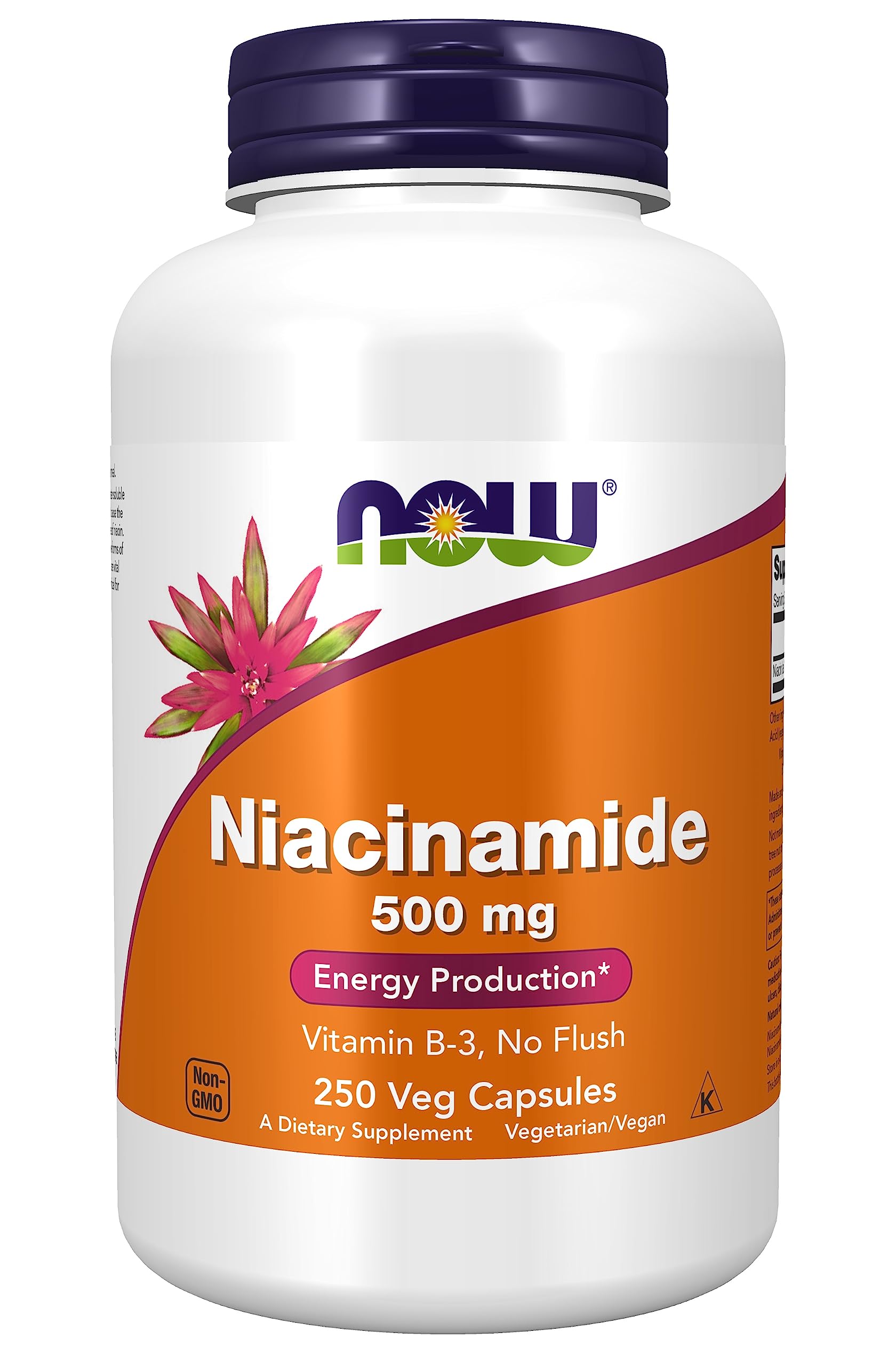Foto 2 pulgar | Suplemento Now Foods Niacinamida Vitamina B-3 500 mg 250 Cápsulas - Venta Internacional