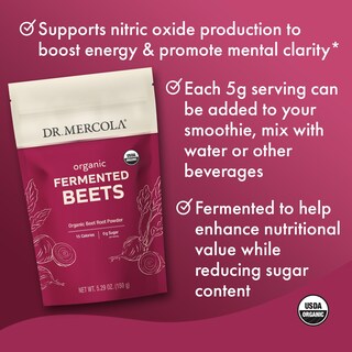 Foto 3 | Suplemento Dr. Mercola Fermentada Orgánica en Polvo 150 G - Venta Internacional