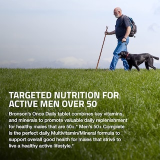 Foto 4 | Suplemento Multivitamínico Bronson One Daily para Hombres de Más de 50 Años 360 Tabletas - Venta Internacional