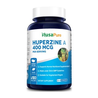 Foto 1 | Suplemento NusaPure Huperzine a 400 mcg 180 Cápsulas Vegetarianas - Venta Internacional