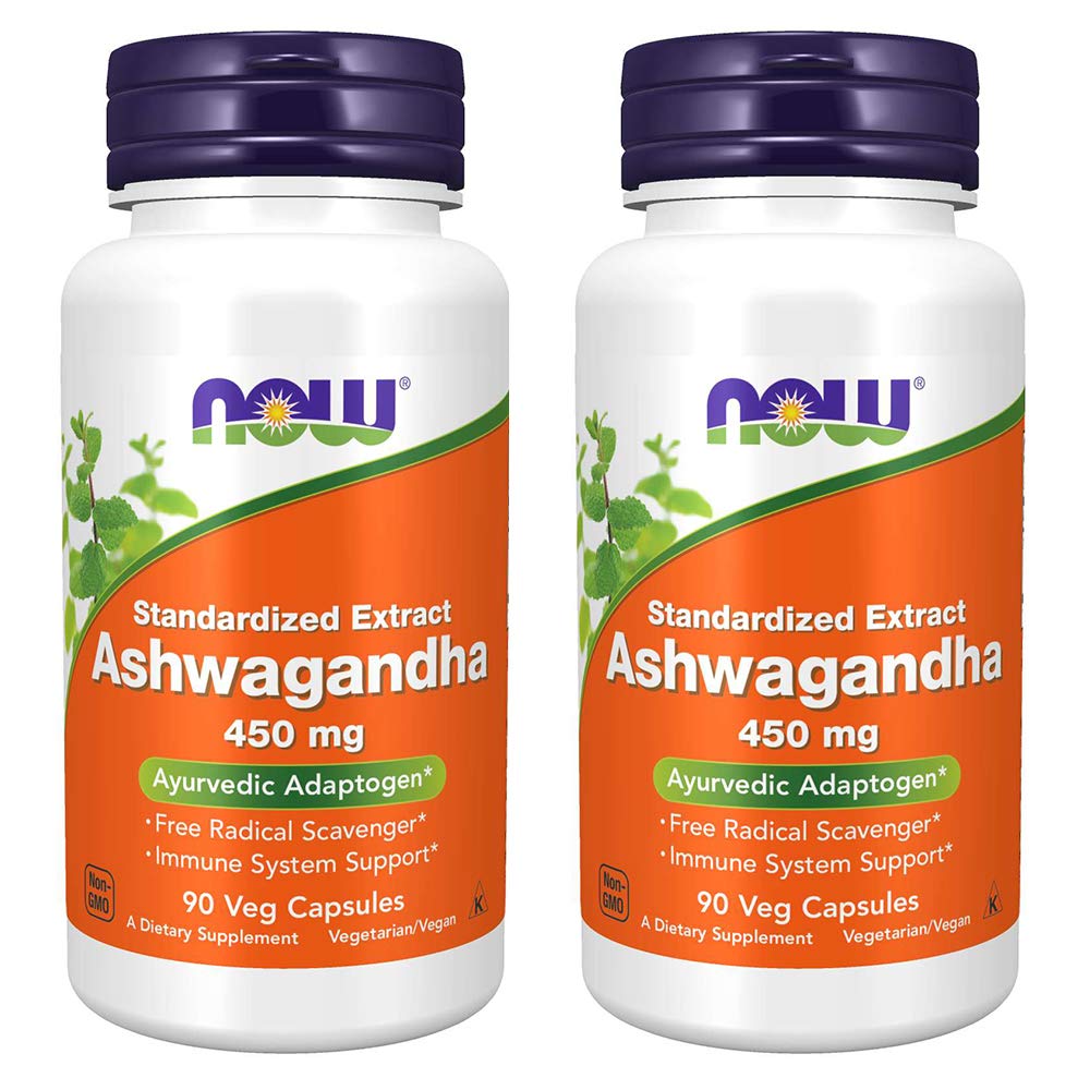 Foto 2 pulgar | Suplemento Now Foods: Extracto de Ashwagandha 450 mg 2 Frascos de 90 Cápsulas C/U - Venta Internacional