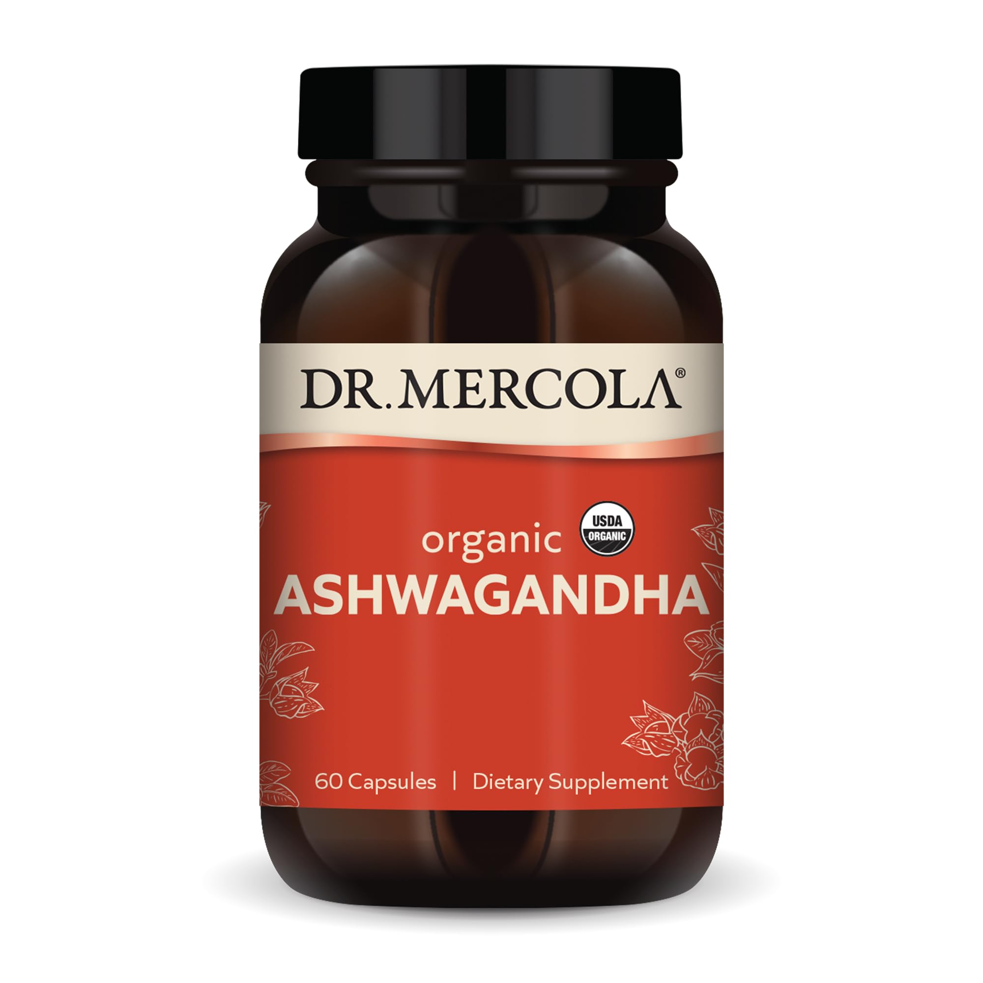Foto 2 pulgar | Suplemento Dr. Mercola Organic Ashwagandha 60 Cápsulas - Venta Internacional
