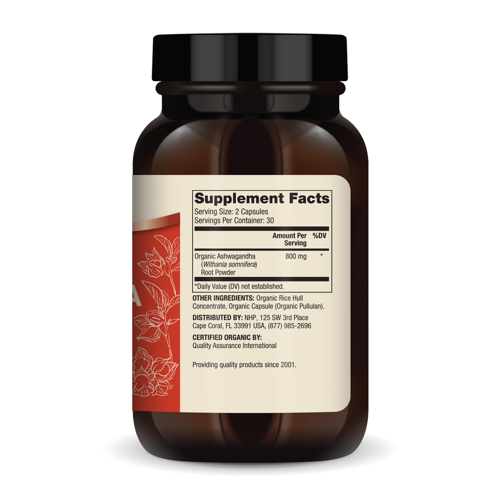 Foto 3 pulgar | Suplemento Dr. Mercola Organic Ashwagandha 60 Cápsulas - Venta Internacional