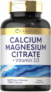 Foto 1 | Suplemento de Citrato de Calcio y Magnesio Carlyle Más Vitamina D3 - Venta Internacional