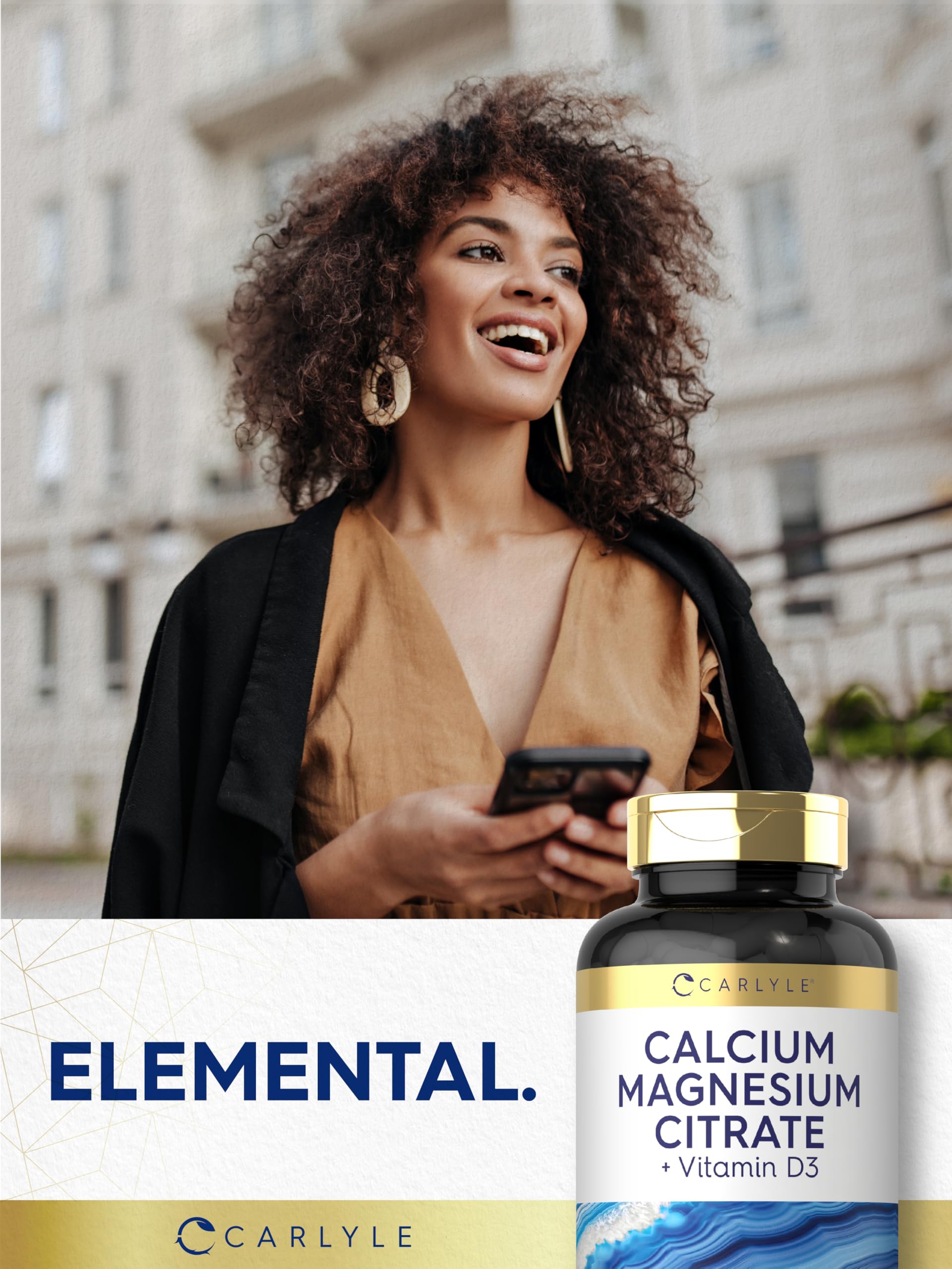 Foto 8 pulgar | Suplemento de Citrato de Calcio y Magnesio Carlyle Más Vitamina D3 - Venta Internacional