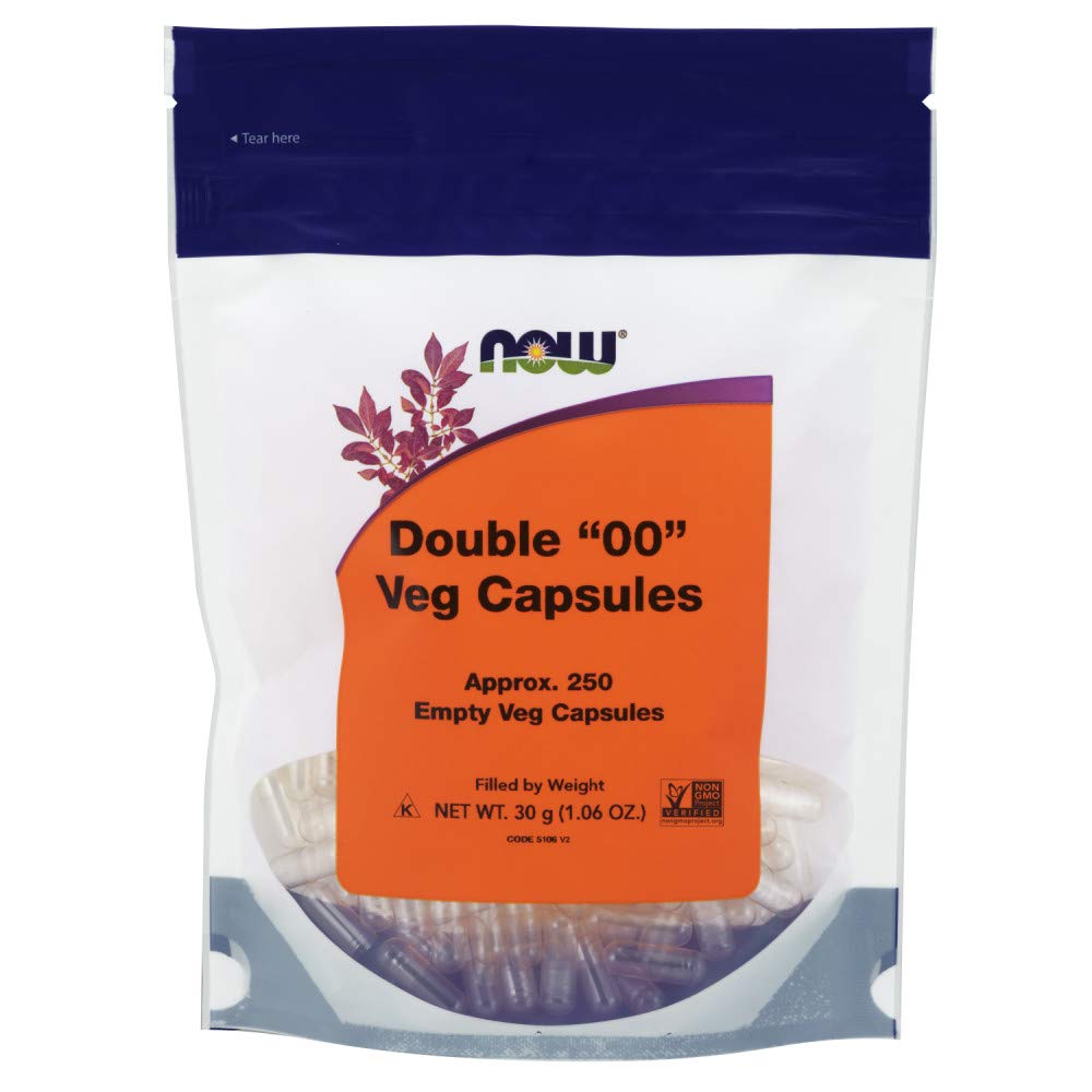 Foto 2 pulgar | Cápsulas Vegetarianas Vacías de Supplements Now Foods 250 Unidades - Venta Internacional