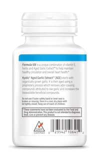 Foto 2 | Suplemento Kyolic Fórmula 106 100 Cápsulas - Venta Internacional