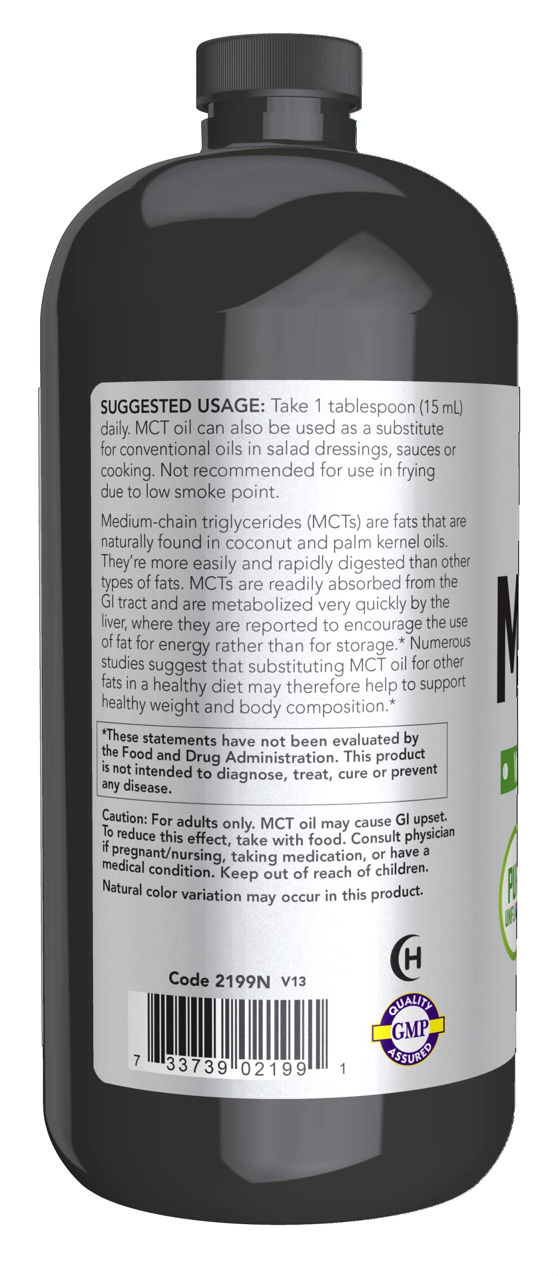 Foto 4 pulgar | Aceite Mct Supplement Now Foods 414 ml para Controlar el Peso - Venta Internacional