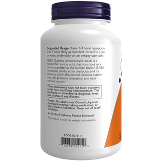 Foto 3 | Suplemento Now Foods Gaba en Polvo 170 g - Venta Internacional
