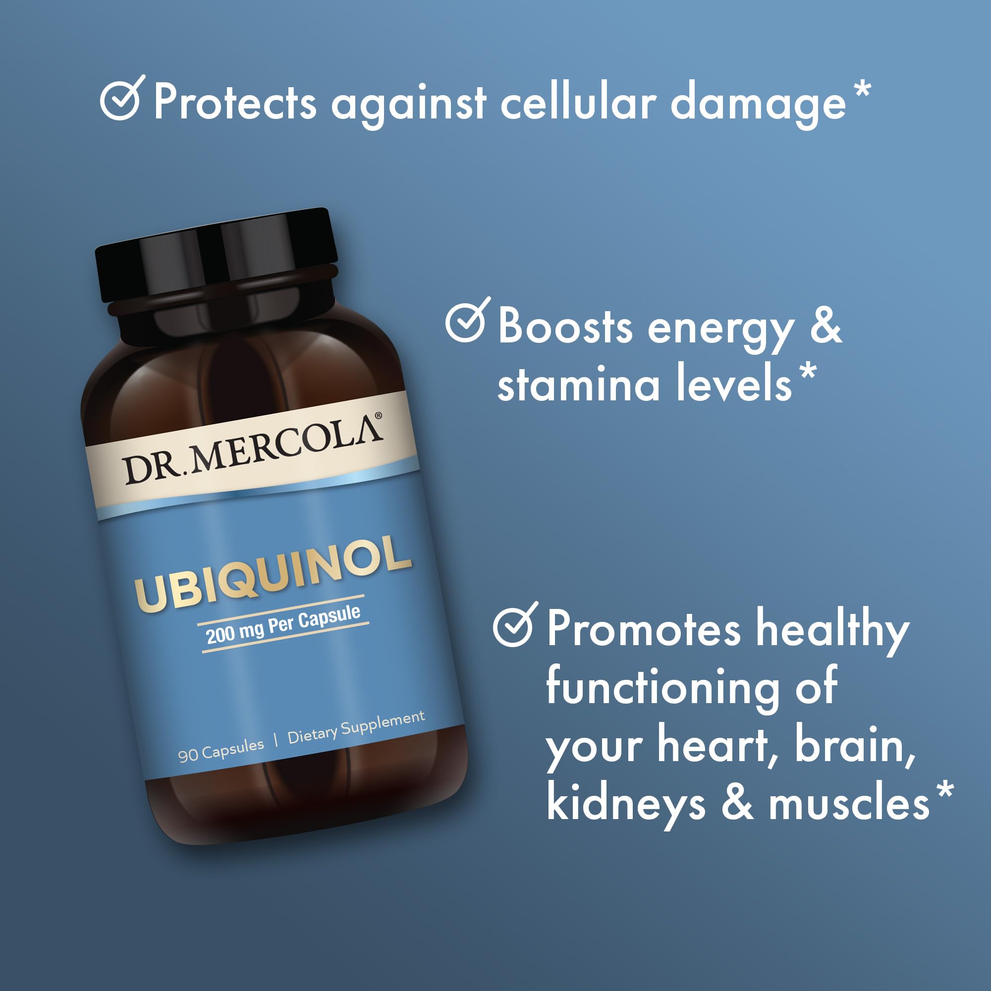 Foto 5 pulgar | Suplemento Dr. Mercola Ubiquinol 200 Mg 90 Cápsulas - Venta Internacional