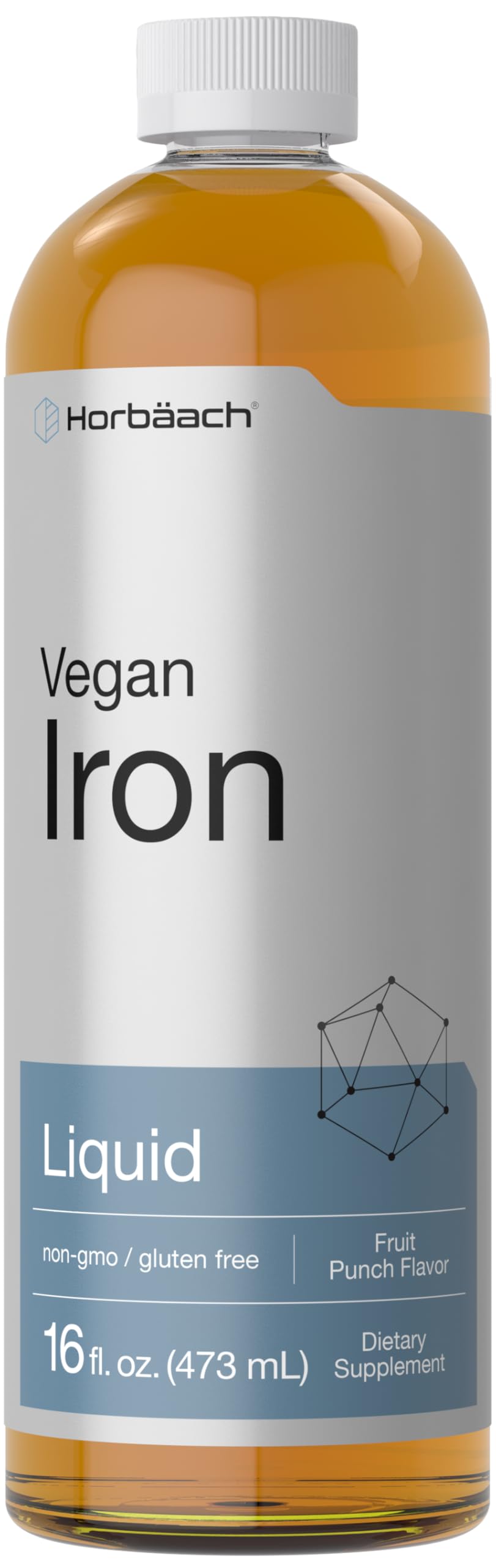 Foto 2 pulgar | Suplemento Horbäach Vegan Iron de 473 ml-Venta Internacional