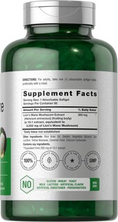 Foto 2 | Suplemento Horbäach Lion's Mane 3000 Mg 80 Cápsulas- Venta Internacional