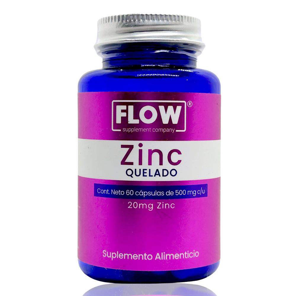 Foto 1 | Suplemento Alimenticio Tri-Flow Zinc Quelado 20 mg 60 Cápsulas de 500 mg