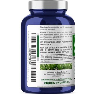 Foto 3 | Suplemento Nusapure Aloe Vera de 150 Cápsulas-Venta Internacional