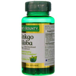Foto 6 | Suplemento Nature's Bounty Ginkgo Biloba 100 Cápsulas de 120 mg-Venta Internacional