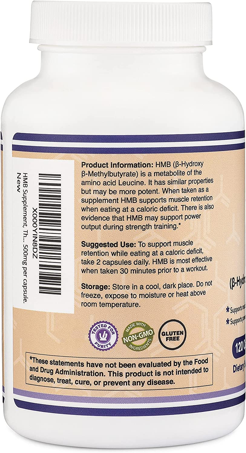 Foto 4 pulgar | Suplemento Double Wood Supplements Hmb de 120 Cápsulas-Venta Internacional