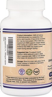 Foto 3 | Suplemento Double Wood Supplements Hmb de 120 Cápsulas-Venta Internacional
