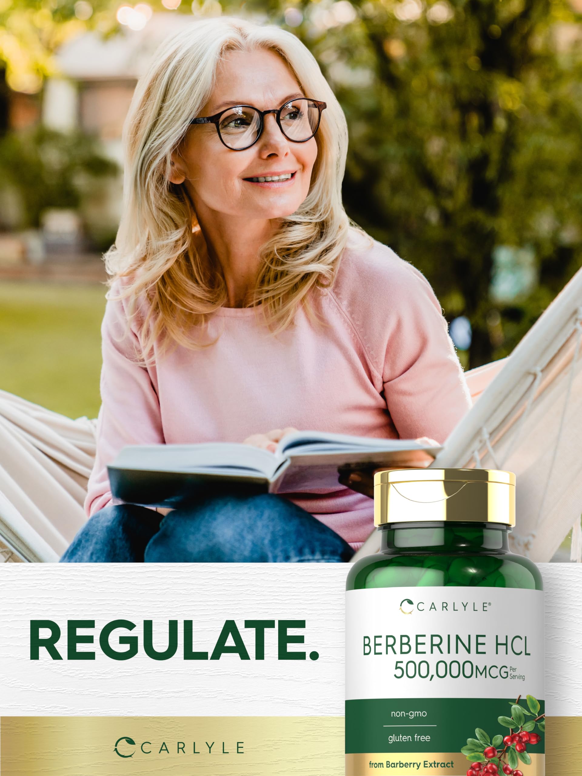 Foto 8 pulgar | Suplemento Carlyle Berberine Hcl 500 Mg 60 Cápsulas - Venta Internacional