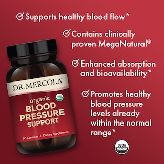 Foto 5 | Suplemento Dr. Mercola Organic Hipertension Support 90 Cápsulas - Venta Internacional