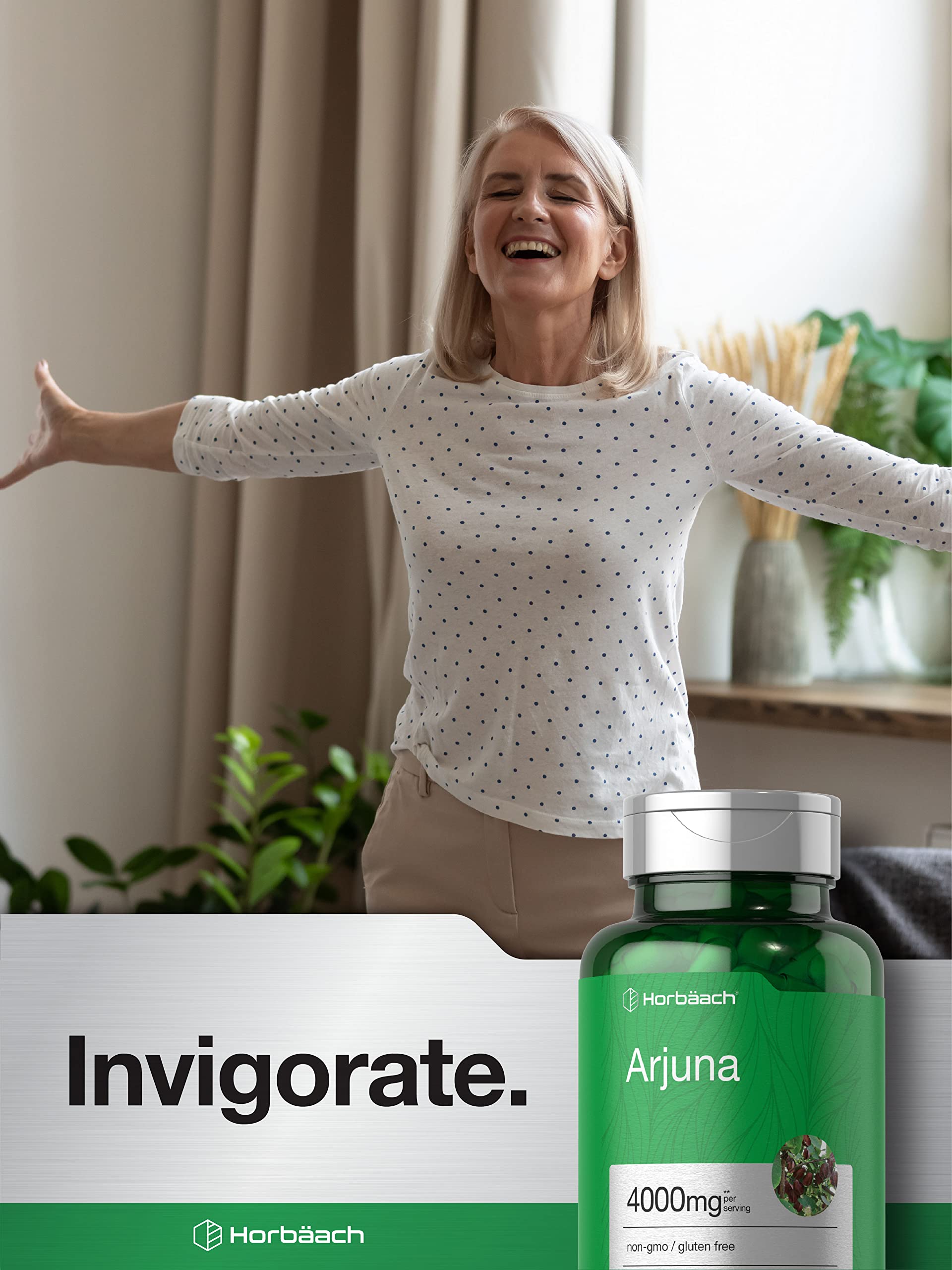 Foto 7 pulgar | Suplemento Horbaach Arjuna En Cápsulas 4000 Mg 120 Sin Ogm - Venta Internacional