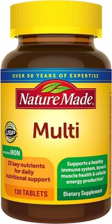Foto 1 | Multivitamínico Nature Made Multi Complete 130 Comprimidos Duo Pack - Venta Internacional