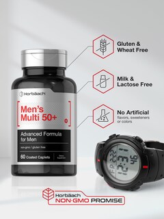 Foto 6 | Suplemento Horbäach Men's Multi 50+ de 60 Tabletas-Venta Internacional