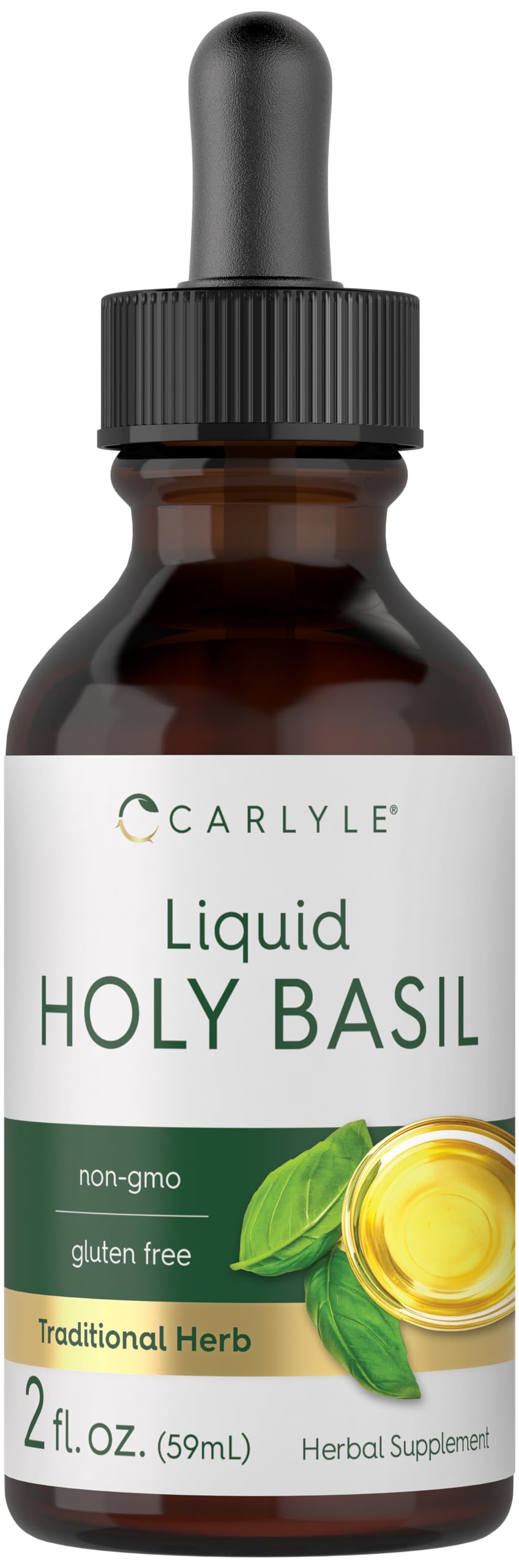 Foto 1 | Suplemento Líquido de Extracto de Albahaca Santa Carlyle 60 Ml - Venta Internacional
