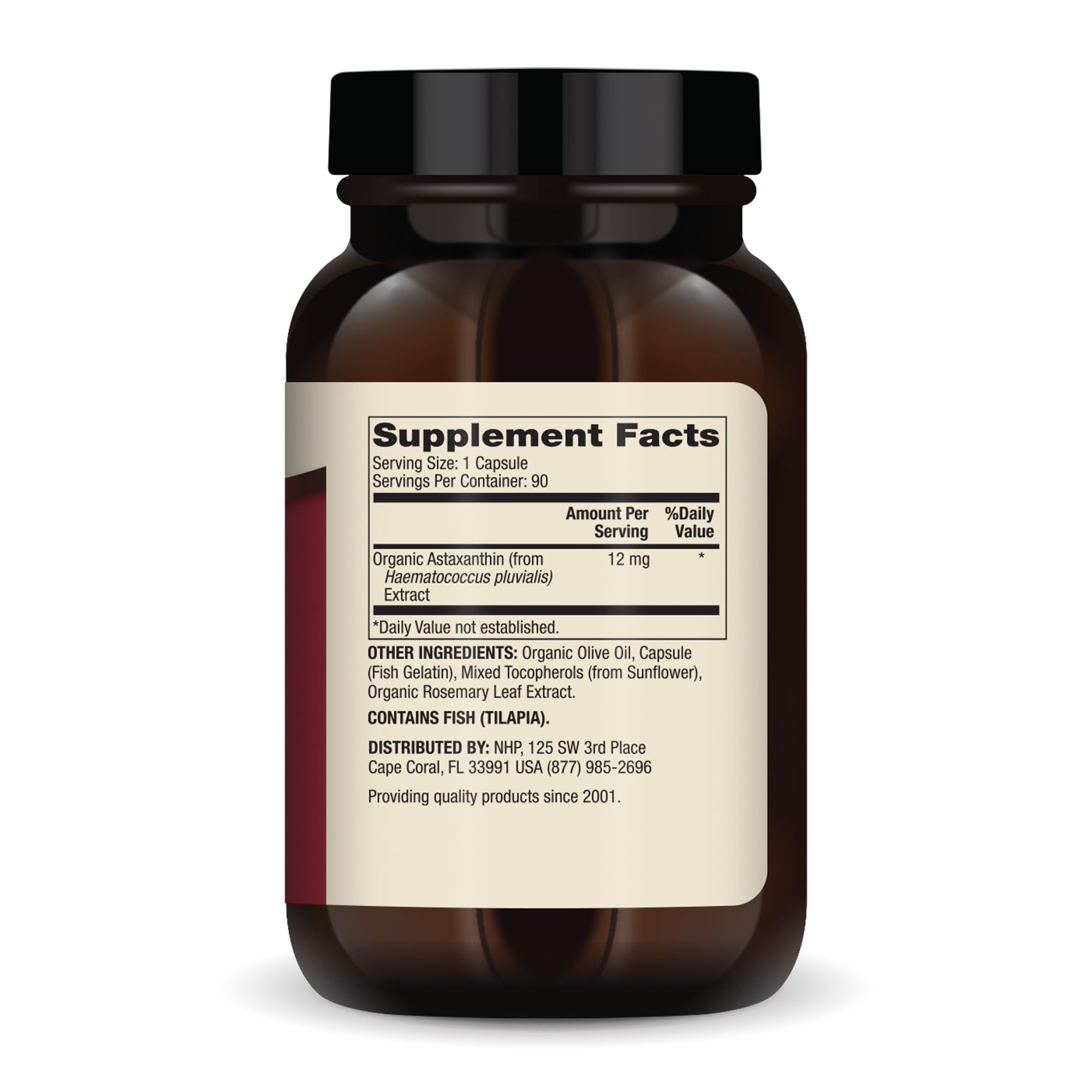 Foto 3 pulgar | Suplemento Dietético Dr. Mercola Astaxantina 12 Mg 90 Cápsulas - Venta Internacional