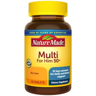 Foto 1 | Suplemento Nature Made Multivitamínico 50 90 Capsulas - Venta Internacional