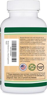 Foto 3 | Suplemento Double Wood Bacopa Monnieri 450 Mg 90 Cápsulas - Venta Internacional