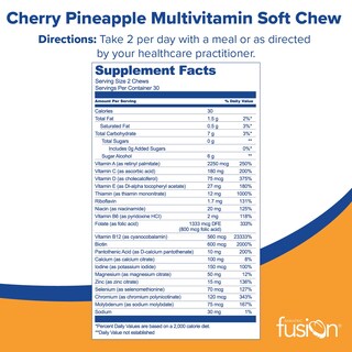 Foto 2 | Multivitamínico Bariatric Fusion Cherry Pineapple - Venta Internacional