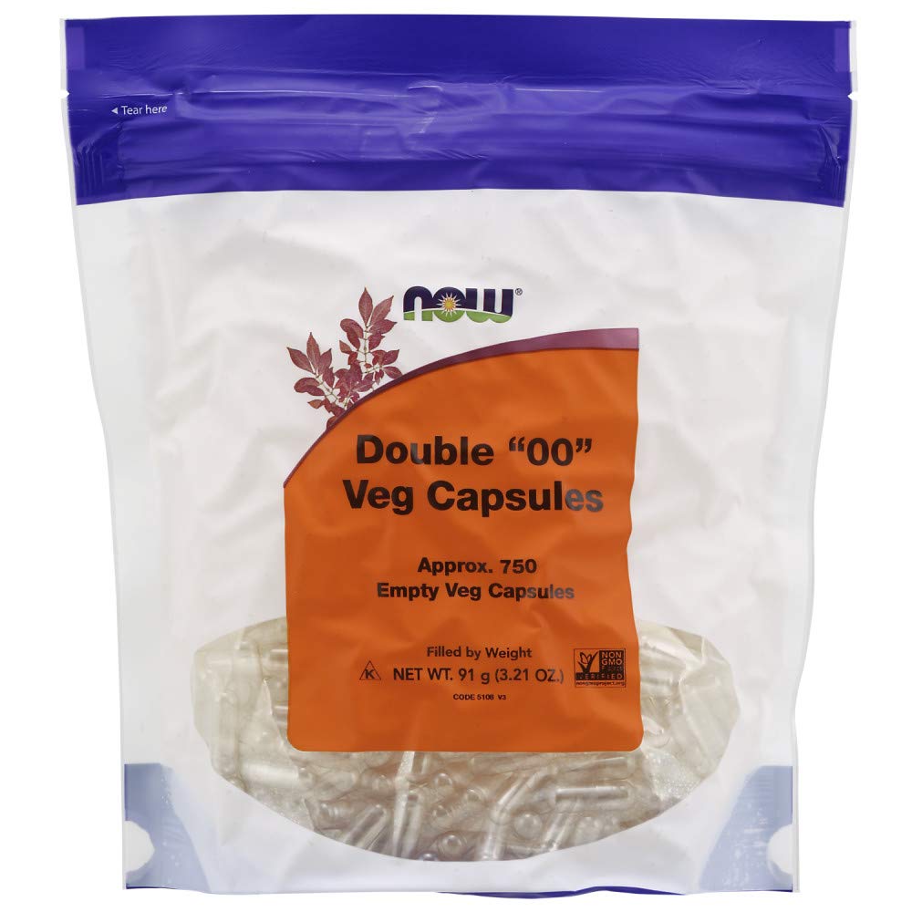 Foto 2 pulgar | Cápsulas Vegetarianas Vacías Supplements Now Foods 200 Unidades 750 Unidades - Venta Internacional