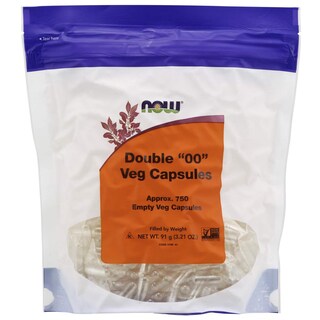 Foto 1 | Cápsulas Vegetarianas Vacías Supplements Now Foods 200 Unidades 750 Unidades - Venta Internacional
