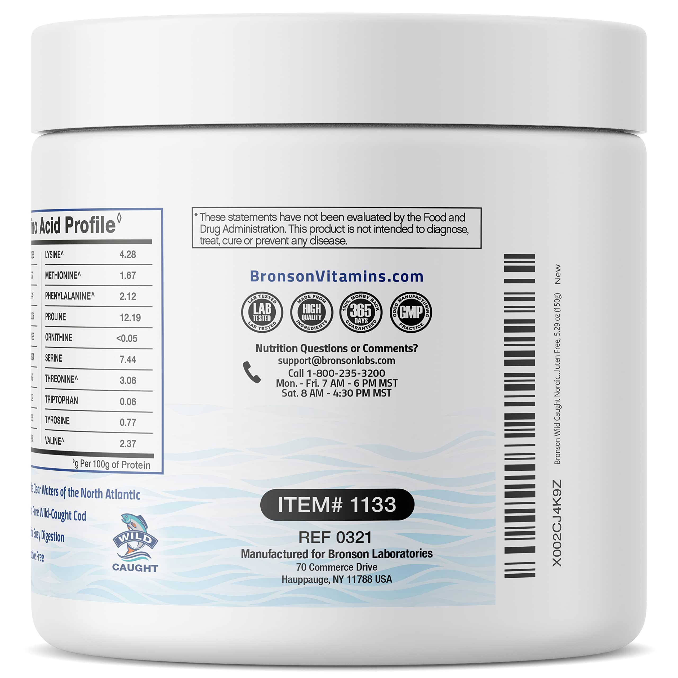 Foto 8 pulgar | Proteína Hidrolizada de Péptidos de Colágeno Marino en Polvo 150 g - Venta Internacional