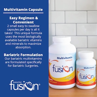 Foto 4 | Suplemento Multivitamínico Bariátrico Bariatric Fusion 60 Cápsulas - Venta Internacional