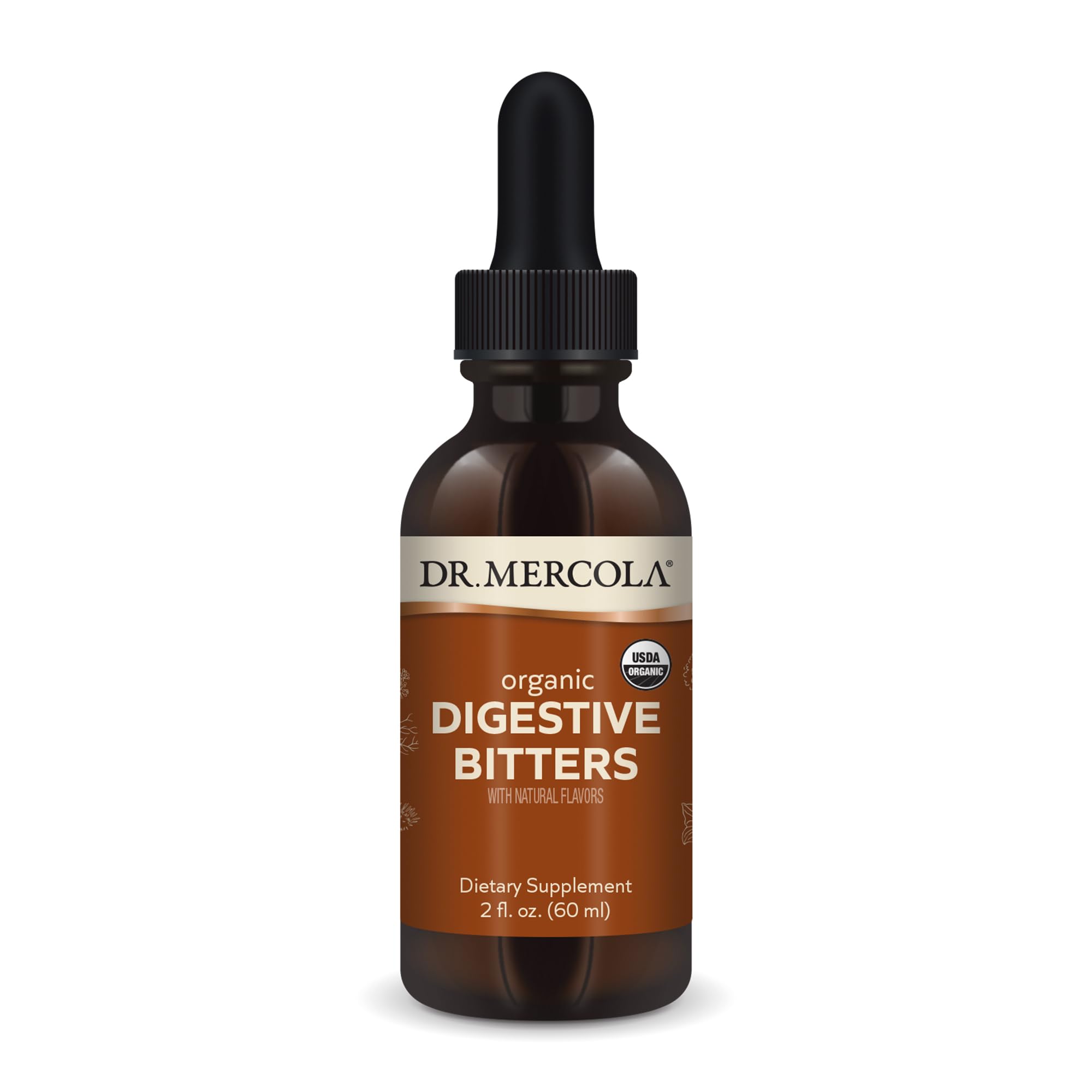 Foto 2 pulgar | Suplemento Dr. Mercola Organic Digestive Bitters 60 Ml - Venta Internacional