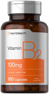 Foto 1 | Suplemento Horbäach De Vitamina B-2 100 Mg 180 Cápsulas - Venta Internacional.