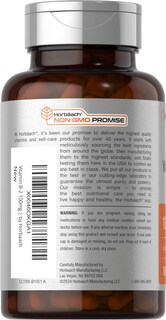 Foto 3 | Suplemento Horbäach De Vitamina B-2 100 Mg 180 Cápsulas - Venta Internacional.