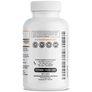 Foto 5 | Suplemento Bronson Methyl B12 5000 Mcg Vitamina B12 180 Tabletas - Venta Internacional
