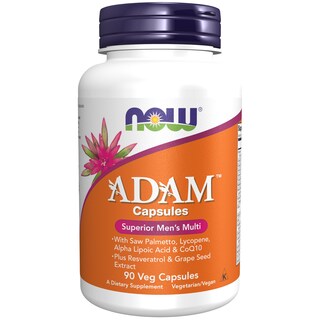 Foto 1 | Suplementos Now Foods Adam Multivitamínico 90 Cápsulas para Hombres - Venta Internacional