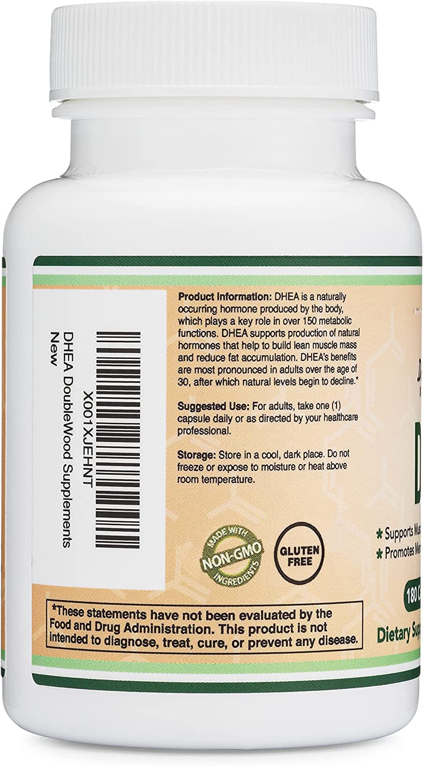 Foto 4 pulgar | Suplemento Double Wood Dhea 100 Mg 180 Cápsulas - Venta Internacional