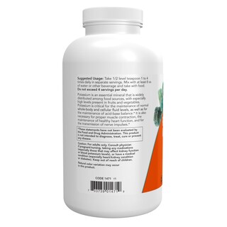 Foto 3 | Suplemento Now Foods Gluconato de Potasio Puro Polvo 1 Lbg - Venta Internacional