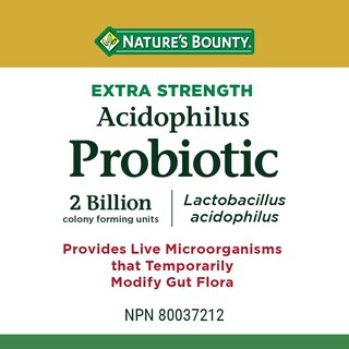Foto 2 | Suplemento Nature's Bounty Acidophilus Probiotic 150 Cápsulas - Venta Internacional